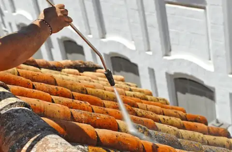 Nettoyage de toitures - Crissé